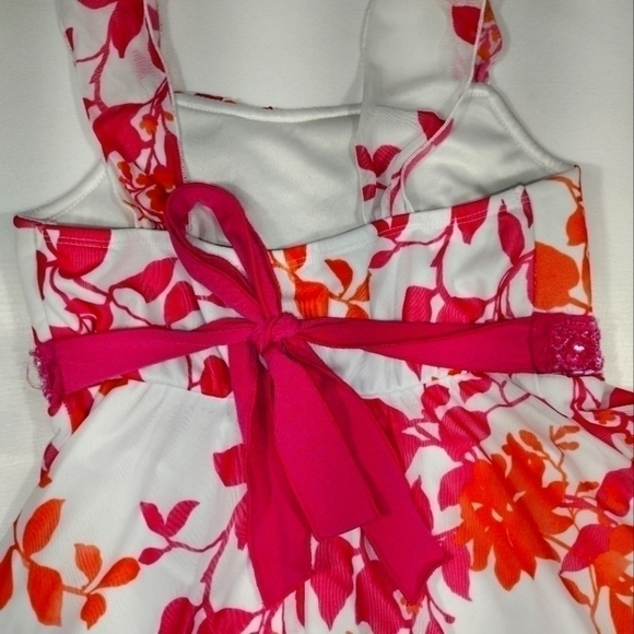 SPEECHLESS floral sequin dress girls size 12 - Picture 10 of 12